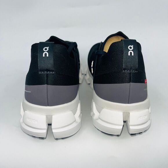 ON-RUNNING WOMENS CLOUDSWIFT 3 BLACK/WHITE COMFORTABLE FIRM SNEAKERS SIZE 7B - Picture 3 of 5